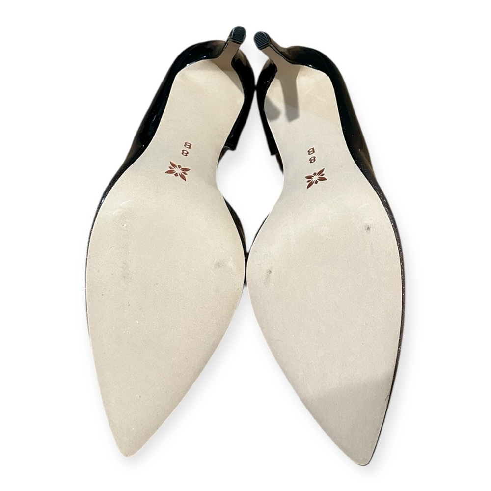 NWOT BCBGeneration Pink Silver-Glitter Ombre Pointed Toe D'Orsay Pumps, 8 - Picture 13 of 13